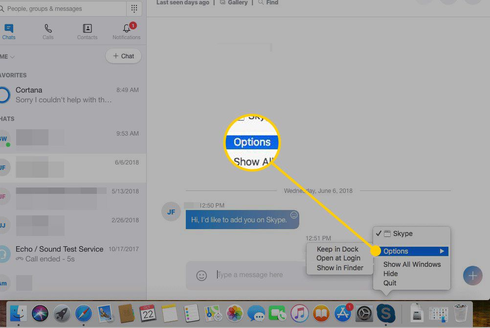 stop skype for business from auto starting on a mac