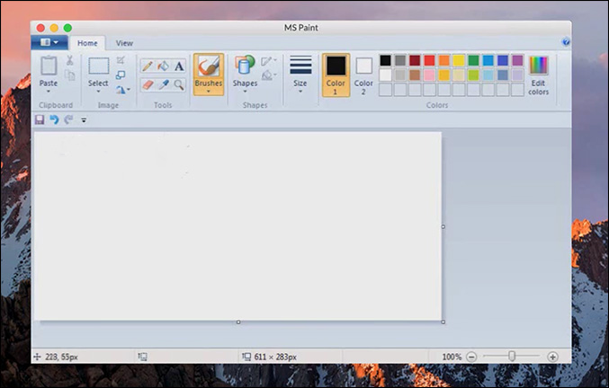 is there an app similar to paint for mac